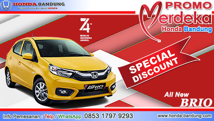 Promo Merdeka Honda Brio Bandung