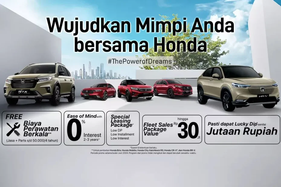 Promo Honda Bandung Juli 2024
